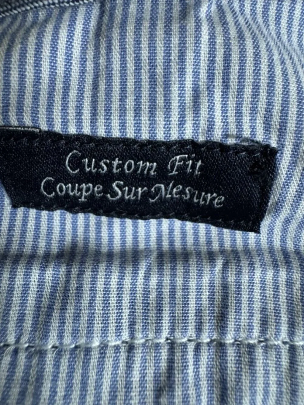 Tommy Hilfiger Custom Fit Blue Chino Pants Men’s 36x32 Straight Cotton